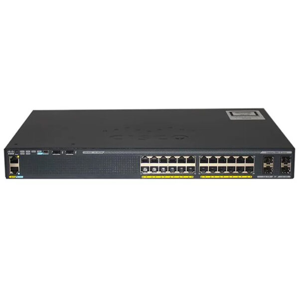 سوییچ 24 پورت سیسکو مدل WS-C2960X-24TS-L برند GE-Tech