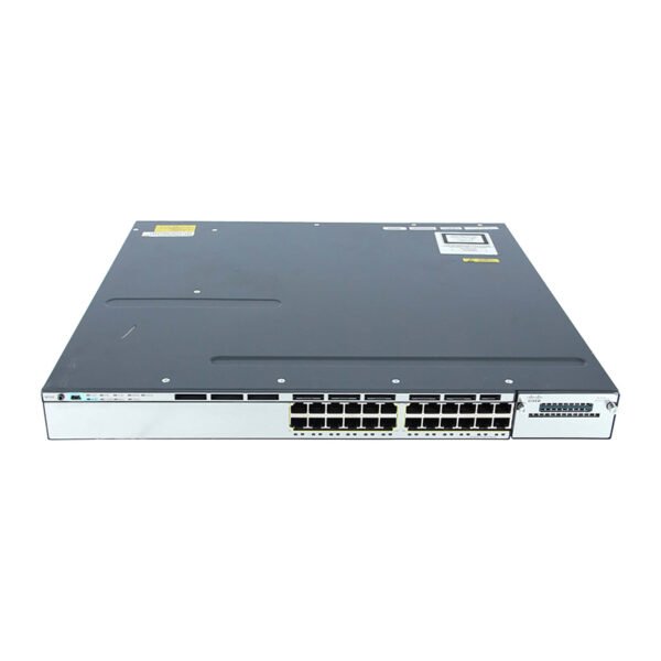 سوئیچ 24 پورت سیسکو مدل WS-C3750X-24T-L برند GE-Tech