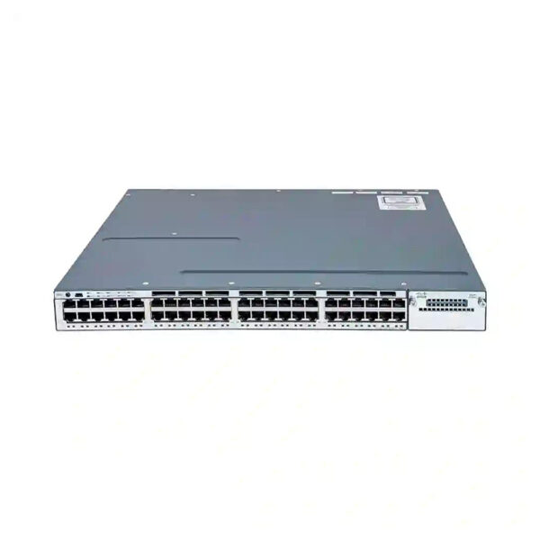سوئیچ 48 پورت سیسکو مدل WS-C3750X-48PF-L برند GE-Tech