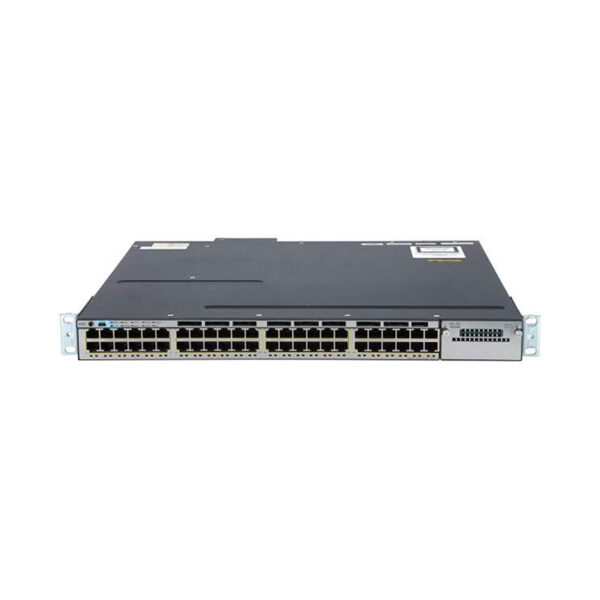 سوئیچ 48 پورت سیسکو مدل WS-C3750X-48PF-S برند GE-Tech