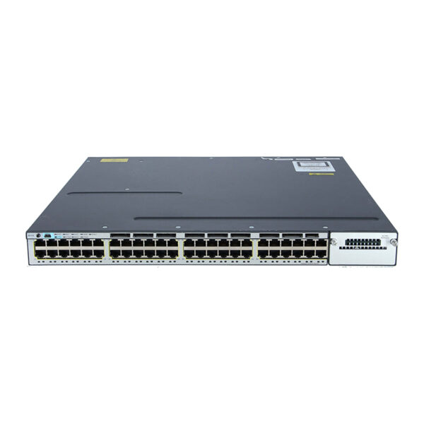 سوئیچ 48 پورت سیسکو مدل WS-C3750X-48T-L برند GE-Tech