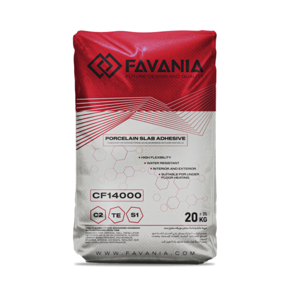 Porcelain Slab Adhesive برند فاوانیا