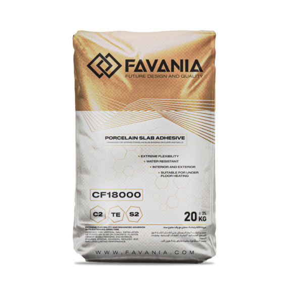Porcelain Slab Adhesive برند فاوانیا
